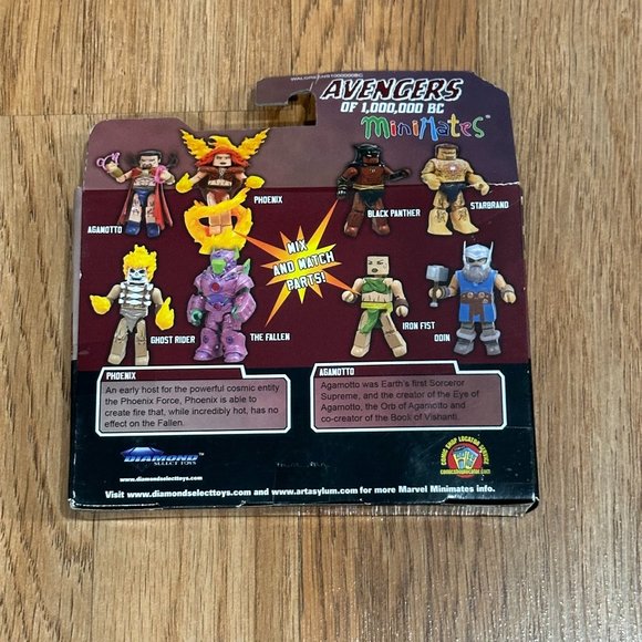 Marvel Minimates Phoenix & Agamotto Avengers of 1,000,000 BC Minimates New - Picture 4 of 5